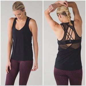 Lululemon size 4 Run with the sun tank